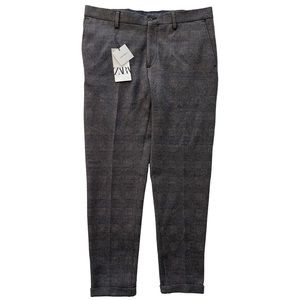 Stretch Ponte Plaid Pants (NEW)
